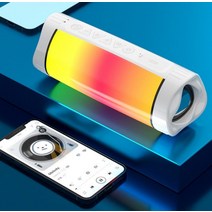 여행용 휴대용 블루투스 스피커 스마트 AI 네이버 클로바 거실 usb 베놈 램프 차량용 샤오미 카카오 헤이 누구 무드등 인공지능 가성비, 레드, Ai 스피커