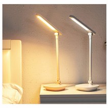 [KT알파쇼핑]LED 데스크램프 책상 공부 학습 스탠드 LLD121, 화이트_W79A10E