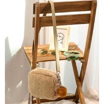 laterior 양털 토트백