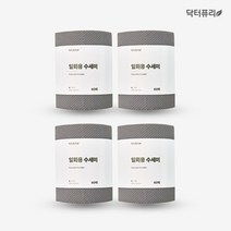 닥터퓨리 엠보싱 일회용수세미 롤형 60매 x 4입 소형 그레이