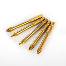10mm 유리 인조 대리석 타일 콘크리트 석재 도기 목재 드릴 기리 비트 일자, 단품