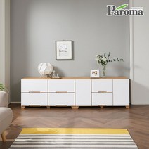 파로마 파로마 메리트 2단 거실장 SW51, 와이드형