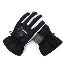 [라시엘로] 아동 스키장갑 LAK-1914 방수 방한 보드 눈썰매 장갑, 색상:화이트 / 사이즈:S