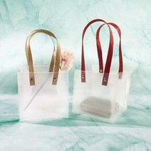 고급 디자인 반투명 선물백 웨딩 이벤트 답례품 사은품 판촉품 이벤트 선물 포장 각대 봉투 쥬얼리 소품 12X12X12 골드 1P