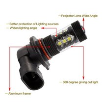 안개 작업 등 2pcs H11 LED HB4 9006 자동차 H8 안개 전구 12000LM 12V 실행 램프 화이트, 01 H4, 02 6500K CooL White