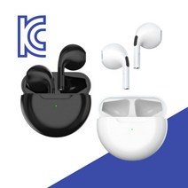 차이팟 무선 이어폰 음질좋은 블루투스 이어폰, Bluetooth earphone (White)