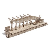 유기어스 3D 목재 퍼즐 우든시티, 3D목재퍼즐 플랫폼 (Platform), 196p