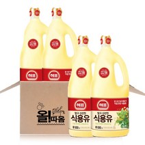 올따옴) 해표 식용유 1.8리터 4입, 1개, 1.8L