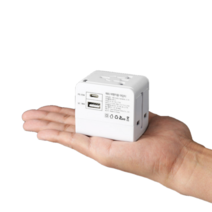 다이소 멀티 여행용 어댑터 고용량 유럽 멀티탭, 1개