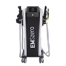 콧털제거기 콧털정리기 코털정리기 상업용 RF 전문 근육 14 테슬라 6500W EMSzero 바디 스컬프트 머신, 2.4 Handles