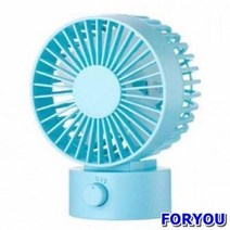 ForU213 탁상용 저소음 USB 선풍기 2단풍력조절 프롬비선풍기 휴대용선풍기, 인디안핑크*본상품