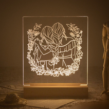 DIY 아크릴 무드등 만들기 네온사인 셀프 그리는 램프, 추가옵션, 05. 아크릴 판 (라지형)