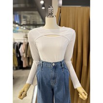 ab.fz 트임 골지 티셔츠 ABXX5QK37G US