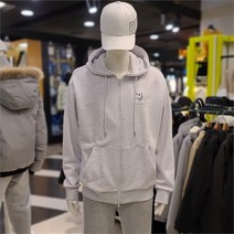 엠할리데이 NC05 스몰 스마일 로고 후드 집업 MN6TU148