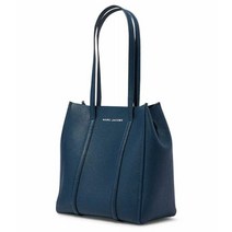 THE 마크제이콥스 Marc Jacobs E더 쇼퍼 라지 가죽 토트 블루 씨 새 상품 더스트백 가방 여성