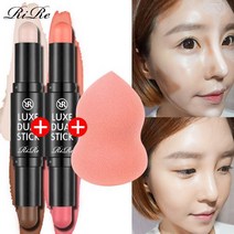 1+1+워터퍼프 / 리르 듀얼스틱 / 컨투어링 메이크업, 듀얼스틱_2호+3호+워터퍼프, 상세설명 참조