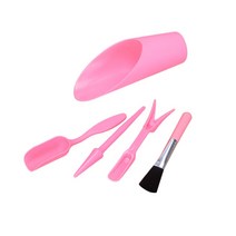 씨앗파종기 들깨 감자 파종기 4 pcs 정원 키트 diy 액세서리 파종 다육 식물 이식 묘목 심기 도구 분재 비료 드릴링 장치, 분홍색
