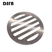 측구수로관 사각 원형 수로관 뚜껑 Dsfa 스퀘어 라운드 바닥 배수구 커버 욕실 용품, c1 75mm