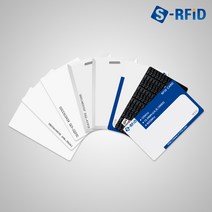 S-RFID RFID카드 RF 태그 EM MF 125Khz 13.56Mhz RFID태그, 1개, 11.I CODE2 RFID카드(No.43C)