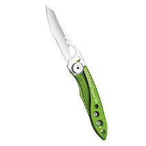 LEATHERMAN 레더맨 스켈레툴 KBX 포켓 멀티툴 나이프 앤 오프너, 그린