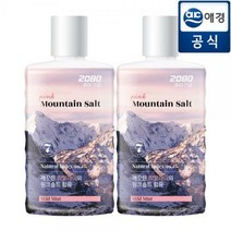 2080 구강청결제 핑크솔트 가글 750mlx2개