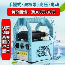 농약충전분무기 엔진분무기 충전식 농약 엔진 전기 살수기 독일과 일본 수입 기술 분무기 농업 휴대용 고전압 듀얼 모터 꽃 급수 리튬 배터리 신형, [09] [리튬 배터리 버전] 100m 콘센트 파이프