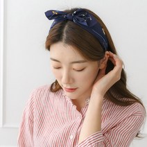 헤어밴드 미미크 라라미 리본 머리띠