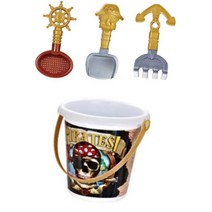 모래 놀이 터 실내 6000 세트 장난감 물 웨건 캐리어 촉촉한 성만들기, 6000 해적 모래놀이