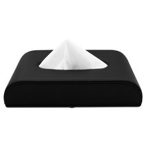 포터호환용 부품 자동차호환소품 자동차 티슈 박스 팔걸이 유형 가죽 정리 홀더 기아 K5 스팅어 소울 옵티, 01 Black_04 For AMG