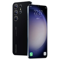 핸드폰VR 글로벌 버전 S23 울트라 스마트폰 휴대폰 오리지널 2023 6.8 인치 16GB 셀룰러 게임 텔레폰, 01 12GB 256GB Black