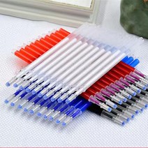 UNBAISER 열펜 고온 컬러펜슬 아이롱펜 재단용 자수펜 초크펜(100개입), 굵은펜, 믹스 컬러, 100개