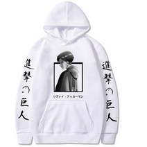 있는 일본 애니메이션 타이탄 만화 프린트 풀오버 쇼핑 학생 셔츠 긴 소매 캐주얼 하라주쿠 스트리트 후드 남성