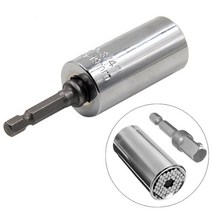 범용 토크 렌치 헤드 세트 소켓 슬리브 7-19mm 파워 드릴 래칫 부싱 스패너 키 매직 멀티 핸드 툴, 한개옵션0