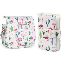 후지 필름 인스탁스 미니 11 9 8 + 8 PU 가죽 카메라 케이스 커버 파우치 프로텍터 숄더 백 스트랩 앨, 10 Set F_06 프랑스