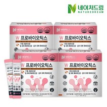 네이처드림 W프로바이오틱스 질건강 유산균 2g x 30포 4박스 / 여성유산균, 1, 없음/없음/없음