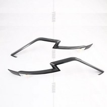 기아 카니발 ka4 2021 2022 headlight eyebrow abs 커버 장식, qyjhdm14501