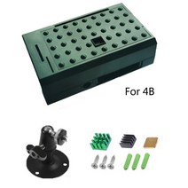 라스베리파이 Rasberry PI 코딩 미니PC 라즈베리 파이 3B +/ 4 모델 B AB, 05 Bracket Kit for 4B