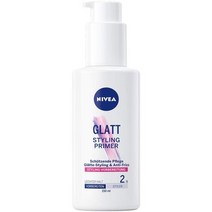 독일니베아 미국 영국 독일산 니베아크림 GLATT 스타일링 프라이머 스트레이트 헤어 밤 열 크림1 x 150 ml, 단일수량