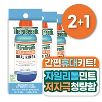 [2+1] 테라브레스 아이시민트 가글 휴대용세트 12ml 6입 3박스, 단품