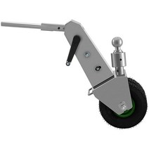 VEVOR 수동 트레일러 돌리 4 535.9kg(1000파운드) 견인 용량 트레일러 무버 발렛 5.9cm(2-5/16인치) 볼 및 27cm(10.6인치) 휠 자동차 RV