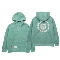 NFL 엔에프엘 서클 하프집 플리스 후드 티셔츠 F204MAN305_GMN