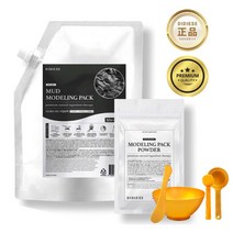 디디에즈 머드 모델링팩 1kg+파우더 100g+팩도구세트 (4종포함) (20회분) 겔타입 누구나 간편하게 쉽고편한 홈케어