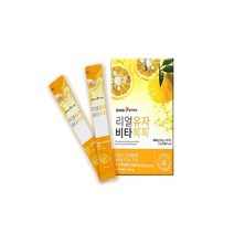 유자농축액 유자차 상아제약 비타톡톡 20ml * 30포 유자착즙액 감기예방 숙취해소 음료