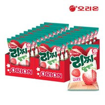 오리온 리찌알맹이(67g) x 20개, 67g