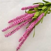 활대 한랭사 비닐하우스 강선 미니 터널 프로방스 라벤더 웨딩 홈 가든 장식 사진 소품용 플라스틱, 02 Deep Pink