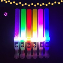 도매파티 야광 LED 파티 용품, 1개, 24-2 LED 막대 응원봉 초록색_GCU63