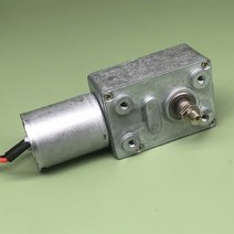 웜기어 마이크로 370 터보 감속기 모터 DC 12V-24V 4.5RPM 저속 고 토크 스크류 샤프트 11582 로봇용 감속비