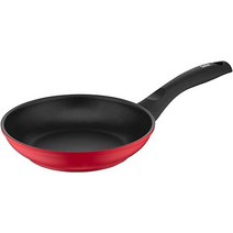 Silit Tarento 프라이팬 20 cm 알루미늄 코팅 인덕션 플라스틱 손잡이 PFOA-Free for Gentle Roasting Red