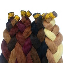 실리콘 붙임머리 22인치 160가닥 한팩 / 실리콘팁 인모 붙임머리피스 가발피스 인모피스 헤어피스 시술 전문가용 미용재료 붙임머리학원 실습 미용자격증 재료, #1, 1개