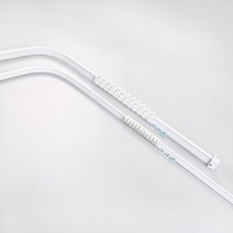 한국레일갤럭시 휘어지는 구부리는 라운드 곡선레일 커튼레일 병원 피팅룸 탈의실 샤워실, 소형, 5자(150cm)